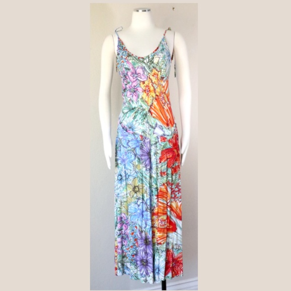 Jams World maxi Lilly dress in Eden print - Picture 2 of 12